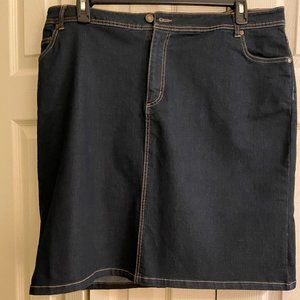Jessica London Denim Skirt